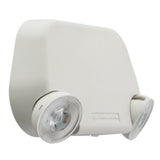 Low Profile Emergency Light, 2-Head, 120/277V By Lithonia Lighting EU2L M12