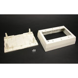 3-gang Device Box-white By Wiremold PSB3WH