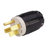 Male Plug, 50 Amp, 120/240 Volt, Straight Blade By Reliance Controls 1450P