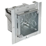 3-1/2” Deep, 4” Welded Square Box W/ Built-In Adapter, 1/2” To 1-1/2” By Orbit Industries UMIAB-35