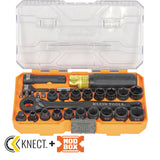 KNECT™ Impact Socket Set, 28 Pc By Klein 65400KNECT