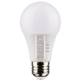 6W A19 LED Lamp, 30/40/50K By Satco S11770