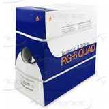 Rg6 Quad Shield (CMR) White Reelex Ii Pullbox 1,000' By Wavenet RG6QRWH4