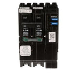 BR Smart Breaker, 2P, 3 Spaces, 20A, 120/240VAC, Plug-on, Wi-Fi Enabled By Eaton BREM2020