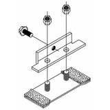 Sealing Plate for Lay-In Wireway, 90° Angle, 4