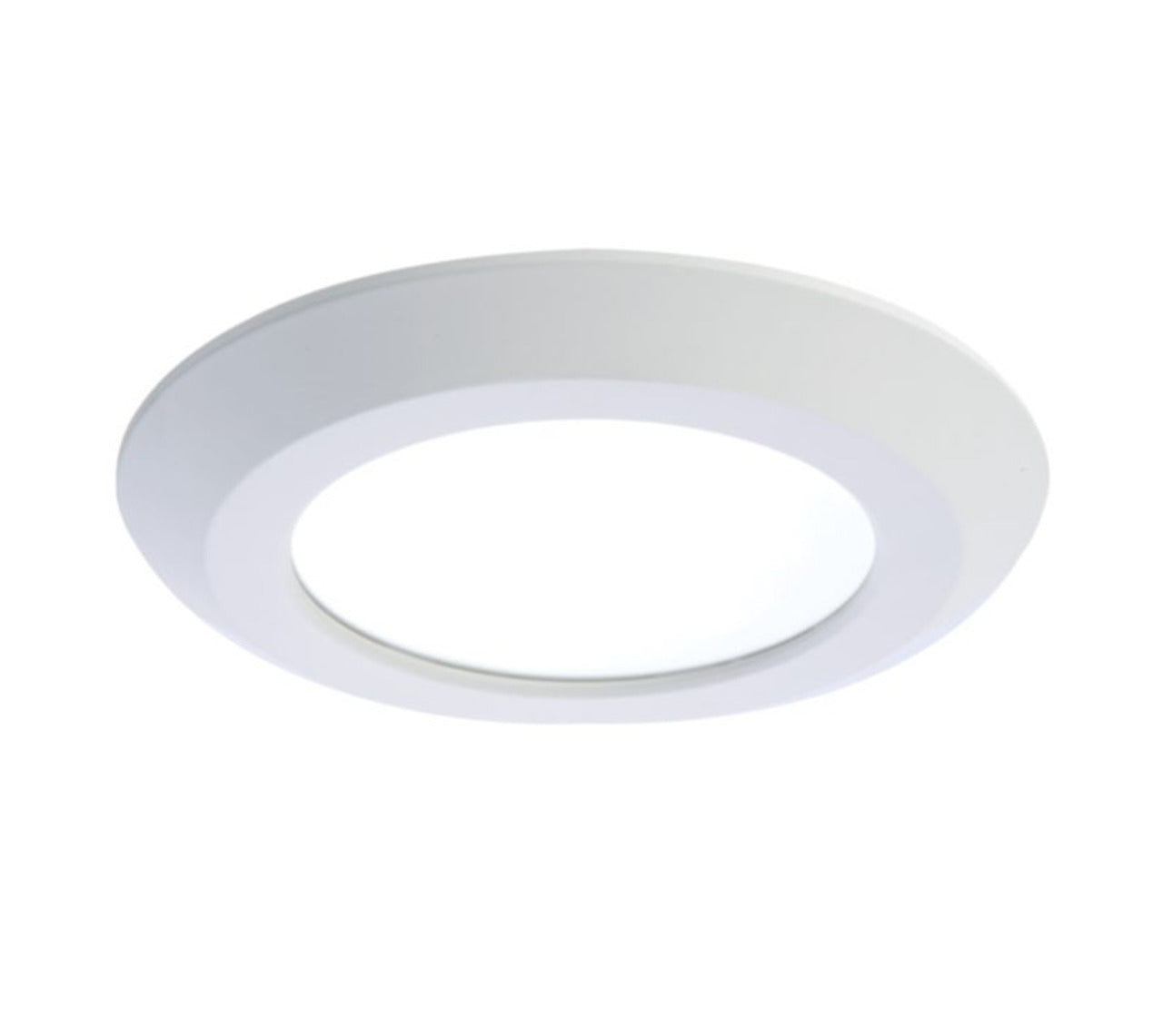6" Surface LED Downlight, Selectable CCT, White