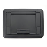 Surface Style Cover with Floor Insert, Black By Wiremold EFB45CTCBK