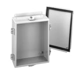 Junction Box, NEMA 4, Continuous Hinge Cover, 10 x 10 x 6