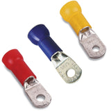 RE Series Insulated Ring Terminal, 6 AWG, 1.76 IN, Brazed/Overlappe By Thomas & Betts RE727