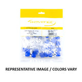 Cat 6 Hdj-Series Keystone Jack Blue Contractor Pack By Wavenet HD-6EKSJBL-25PK