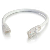 Patch Cord 4 Pair / 24 AWG CM CAT6 RJ45 White 5' By Quiktron 576-125-005