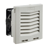 Filter Fan, Side Mount, 24V, 12 CFM, Light Gray By nVent Hoffman HF0524514