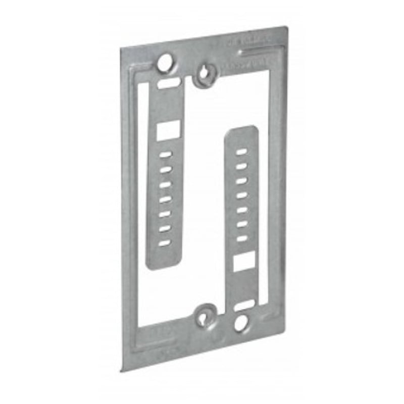 1-Gang Low Voltage Wall Mounting Plate