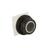 Push Button, 30mm, Full Guard, Black, No Contacts, NEMA 4/4X/13 By Square D 9001SKR1B