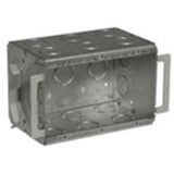 Masonry Box, Type: Block-Loc™, 3-Gang, Welded, 3-1/2