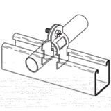 3/4-IN. - MULTI-GRIP PIPE CLAMP, FOR THINWALL, IMC, RIGID, 3/4-IN., ZINC PLATED By Eaton B-Line B2209ZN