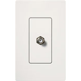 Cable TV Jack, White By Lutron CA-CJ-WH