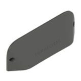 Base Trim 2 Accessory For Double-Channel Raceway, Dark Gray By Connectrac CT.AC-BTR2.1-DG