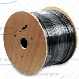 Cat6 Outdoor Db - Wb Black Reel 1,000' By Wavenet 6EOSPBK2N