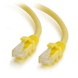 Patch Cord 4 Pair / 24 AWG CM CAT6 RJ45 Yellow 10' By Quiktron 576-115-010