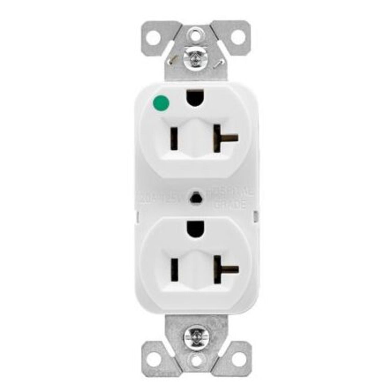 Receptacle Modular Modular Duplex HG Receptacle, 20 A, 125 Vac By Eaton Arrow Hart EZ8300 ...