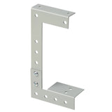 Drop and Bracket Hangers, fits 4.00x4.00, Gray, Steel By nVent Hoffman F44GDB
