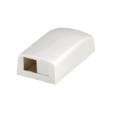 Multimedia Outlet Housing, Low Profile, Surface, Off White, 2-Ports By Panduit CBX2IW-AY