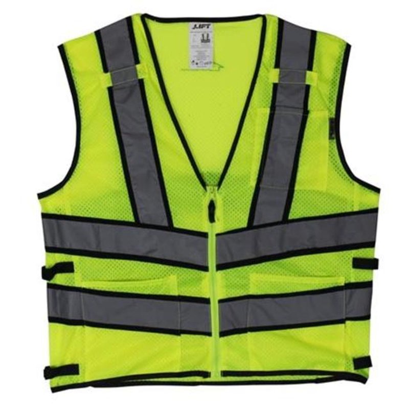 Safety Vest, Viz-Pro 2 - Size: X-Large, Yellow
