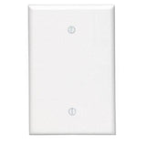 Blank Wallplate, 1-Gang, Thermoset, White, Oversize By Leviton 88114