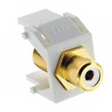WHITE RCA TO F-CONNECTOR WH (M20) By ON-Q WP3461-WH