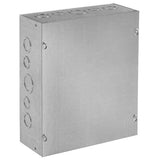 NEMA 1 Screw Cover Enclosure, Powder Coated Steel with Knockouts, 12