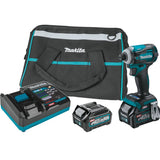 Brushless Cordless 4-Speed Impact Driver Kit By Makita GDT01D