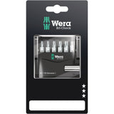 Carded Bit Check-7 Torx Universal 1-6 Bits By Wera Tools 05073404001