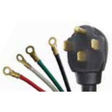 Range Cord Kit with Ring Terminals, 4', Black By Voltec 03-00079