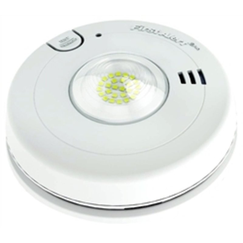 Photoelectric Smoke Alarm/LED, 120V, Backup