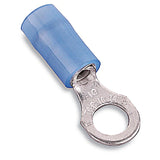 Ring Terminal, Nylon Insulated, 18 to 14 AWG, #10 Stud By Thomas & Betts RB14-10