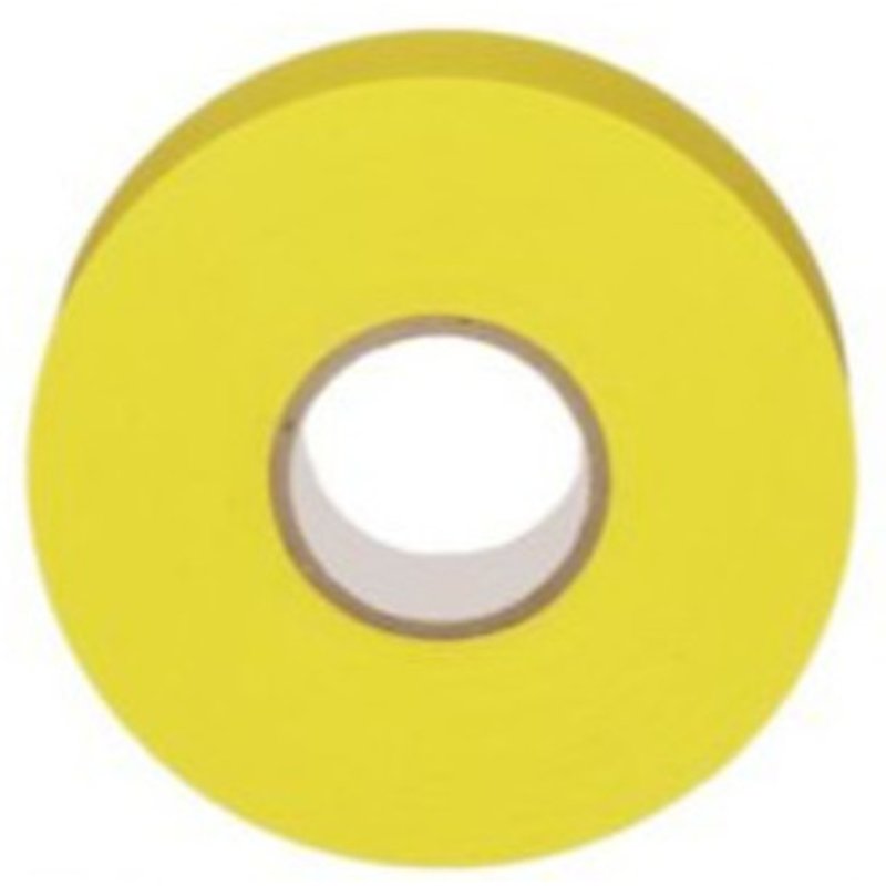PVC Electrical Tape, 0.75"/66', Yellow