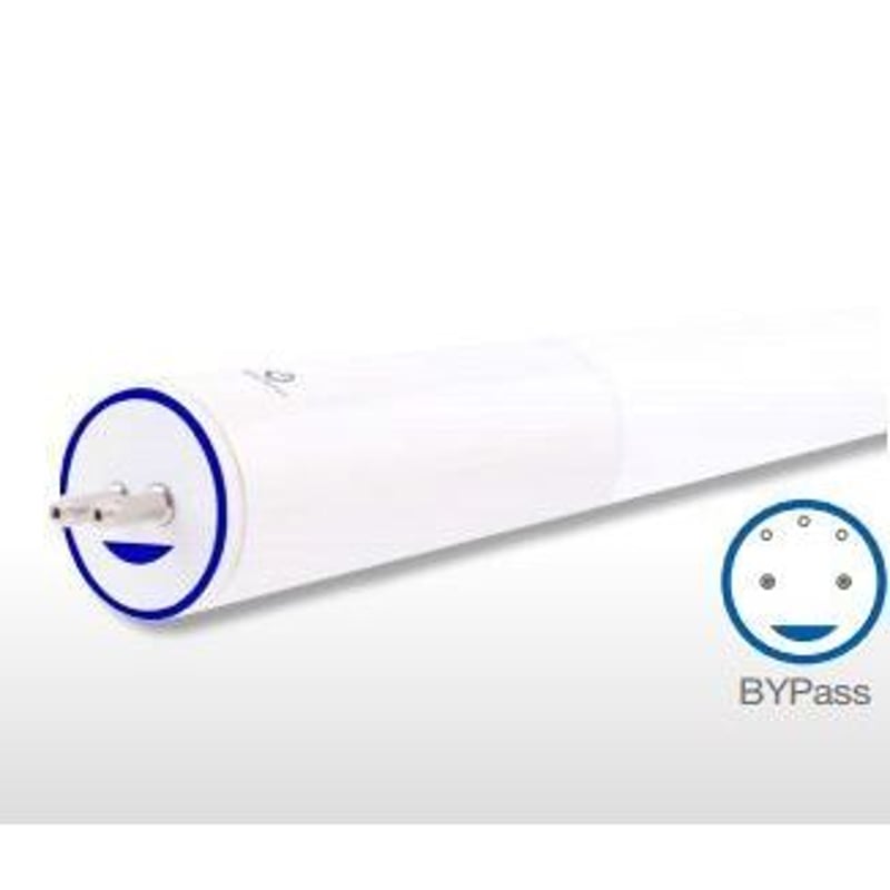 LED Ballast Bypass Lamp, 14.5W, 120277V, 4000K By Green Creative 9829