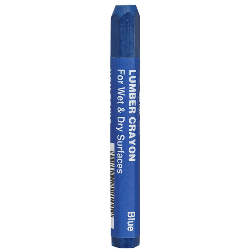 Lumber Marking Crayons, Blue