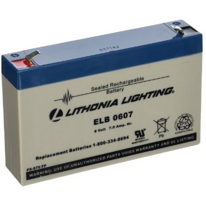 Replacement Battery For Emergency Lighting Unit