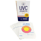 LumiCleanse™ UV-C Dosimeters, Ultraviolet Measurement Cards By Light Efficient Design LC-UVC-DOSCARD-10PK
