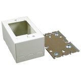 Extra Deep Device Box, 1-Gang, 500/700 Series, Ivory By Wiremold V5744