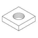 Square Channel Nut By Kindorf B-914-1/4