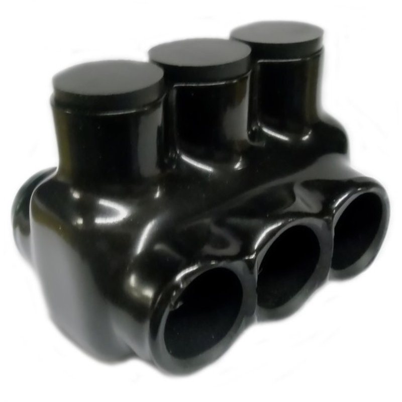 Multi-Tap Connector, 6 - 3/0 AWG, Insulated
