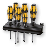 932/6 Screwdriver set Kraftform Wera: Chiseldriver and rack, 6 pieces By Wera Tools 05018282001