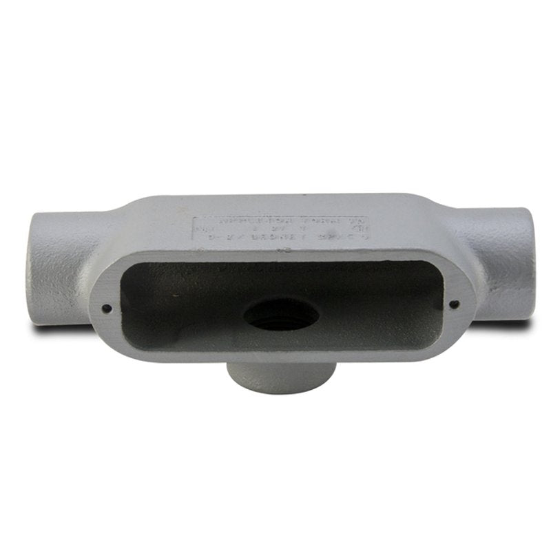 Conduit Body, Type: T, 1", Form 35, Malleable Iron