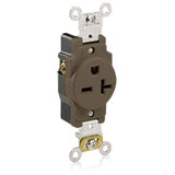Single Receptacle, Brown By Leviton 5461