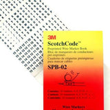 Wire Marker Booklet By 3M SPB-14
