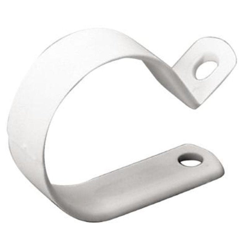 Cable Clamp, 1/4" x 3/8", Natural, #10, 100/Bag