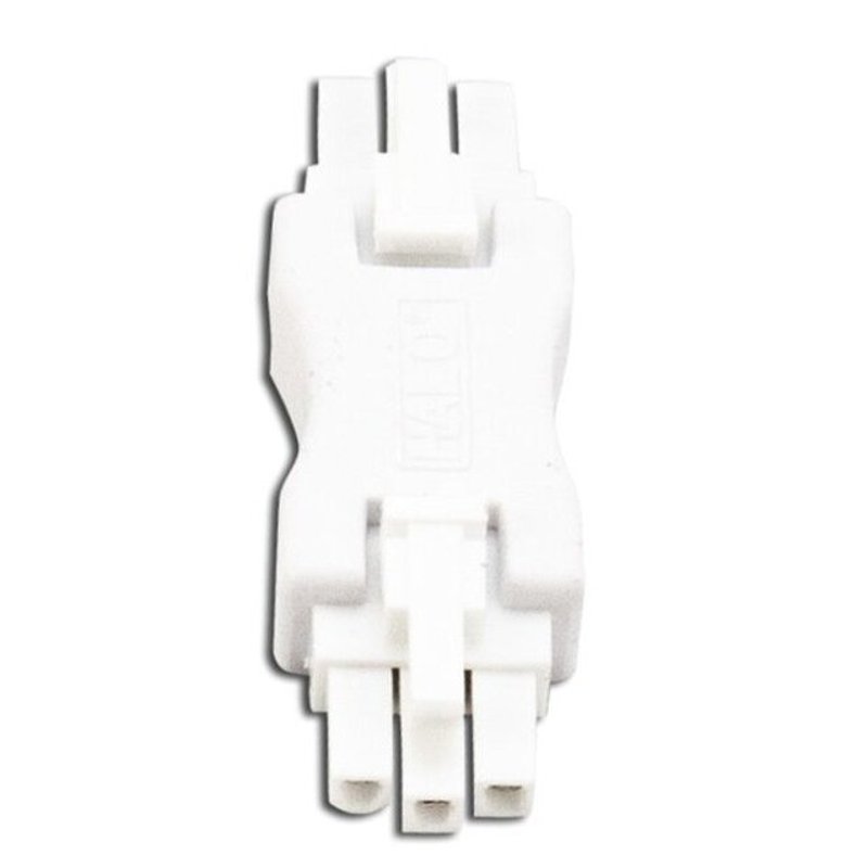 1-1/2" Male-to-Male Connector, White